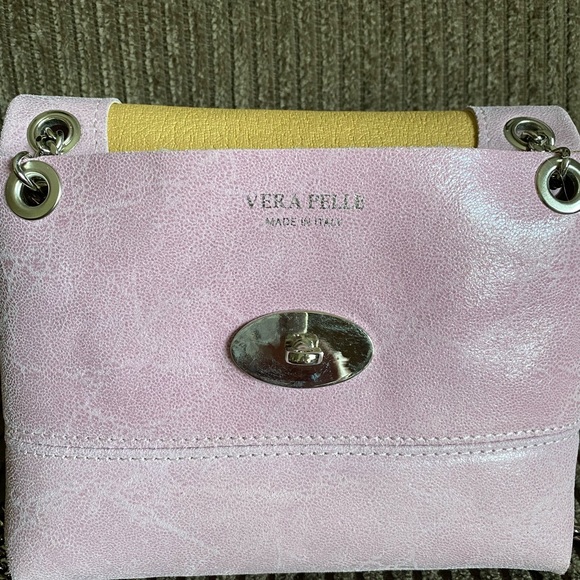 Dusty pink Vera Pelle bag - Picture 3 of 3